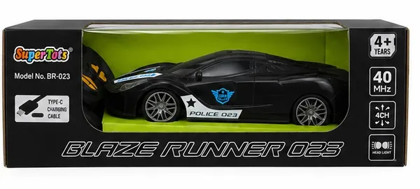 Remote_Control_Police_Car_Toy_Black_Rc_Racing_Car_With_Controller_For_Kids