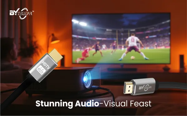 Bytegear_8K_Ultra_Hd_Hdmi_Cable_Arc_Hdmi_2.1_Cable,_High-Speed_Hdmi_Cord_48Gbps_8K@60Hz,_4K@120Hz_Dolby_Atoms_(Hdcp_2.2And2.3,_3D,_Hdr10)_For_Soundbar._1_Years_Warranty
