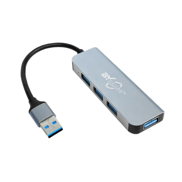 Bytegear_4-In-1_Ultra_Slim_Usb_Hub_4Xusb_3.0,_30Cms_Cable,_Datatransfer_Speed_Upto_5Gbps,Universally_Compatible_With_All_Usb,Pc,Speaker,Laptop,Hard_Drive_Etc._Aluminum_Body,_Plug_And_Play_Uh-0030