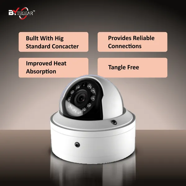 Bytegear_3+1_Cctv_Cable_|_Regular_80_Yard_Standard_Length_|_Solid_Bare_Copper_Conductor_|_Hdpe_Insulation_|_Al-Mylar_Shielded_|_High_Durability_White_Cable