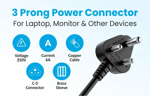 Bytegear_Black_3_Pin_Laptop_Power_Cable_With_18_Awg_And_700W_Heavy_Duty_Universal_Power_Cable_Replacement_For_Charger_Adapter_Power_Cord_For_Laptop_(Black)_-_1_Years_Pack_Of_2