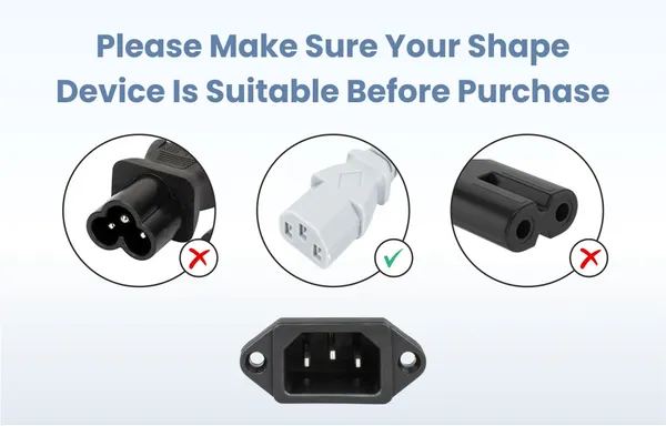 ByteGear_Desktop_Power_Cord,_3_Pin_Plug_Computer_Cable_Wire,_Monitor_Power_Cable,_Printer_Cable,_Desktop_Accessories,_Adaptor_Power_Cable_And_Pc_Power_Cord_For_Home,_Office_And_Institutions_-_Universal_Compatibility_(Grey)