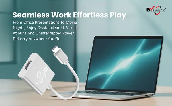 Bytegear_Usb-C_To_Hdmi_Adapter_-_1080P_Full_Hd,_Supports_Resolutions_Up_To_1920X1200,_Aluminum_Housing,_Plug_And_Play,_Compatible_With_Macbook_Pro,_Ipad_Pro,_Chromebook,_And_More_Cnv003