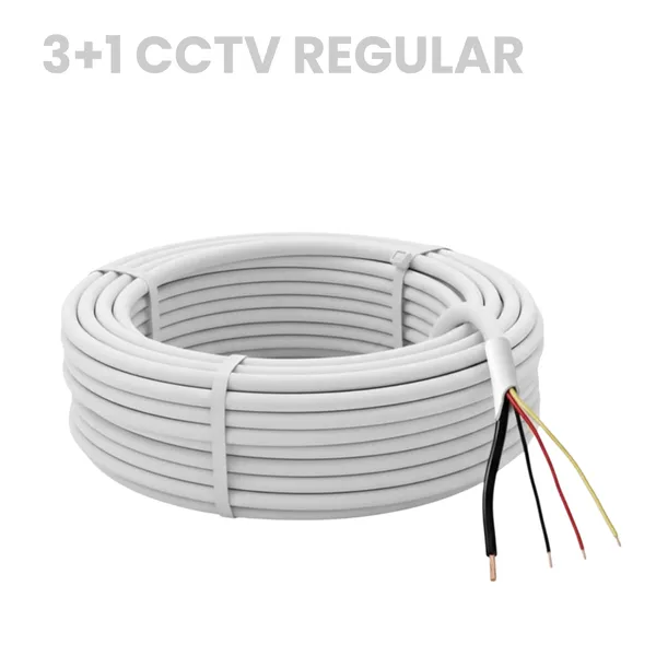 Bytegear_3+1_Cctv_Cable_|_Regular_80_Yard_Standard_Length_|_Solid_Bare_Copper_Conductor_|_Hdpe_Insulation_|_Al-Mylar_Shielded_|_High_Durability_White_Cable