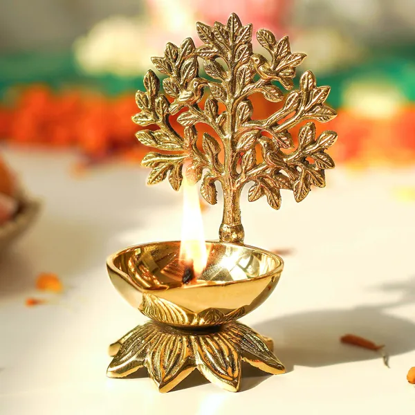 Brass_Golden_Tree_Design_Diya_Stand_for_Pooja