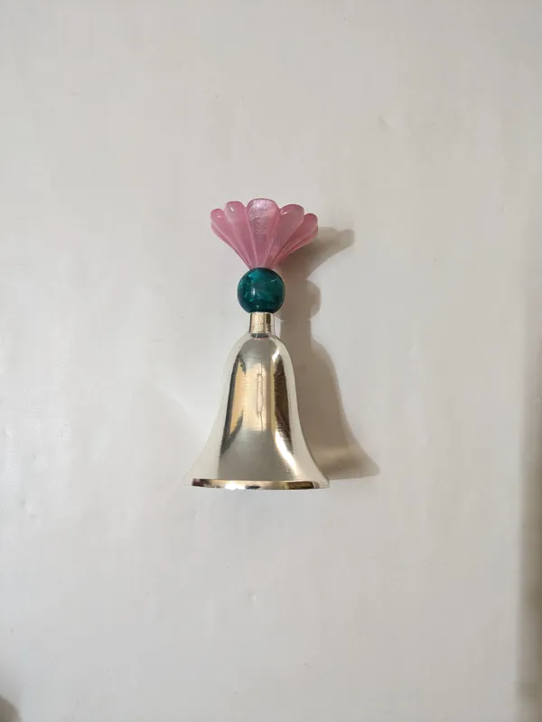 Silver_Toned_Pooja_Bell_With_Flower_Handle