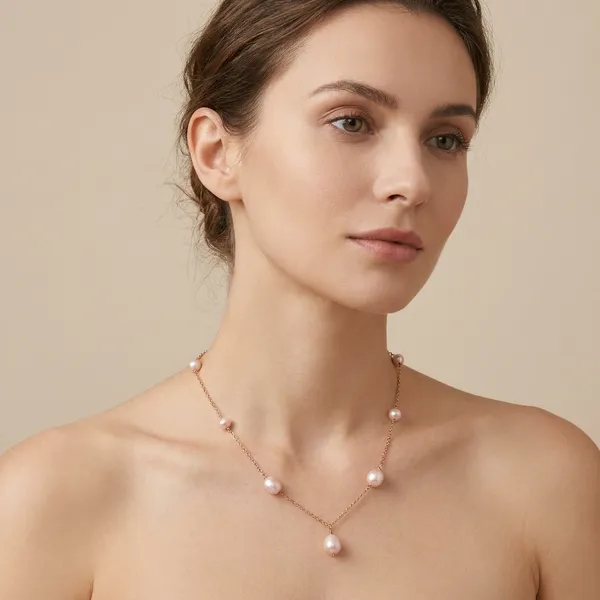 Elegant_Rose_Gold_Pearl_Drop_Necklace