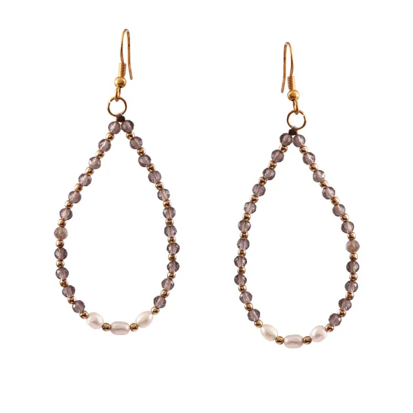 Elegant_Beaded_Teardrop_Earrings_With_Pearl_Accents