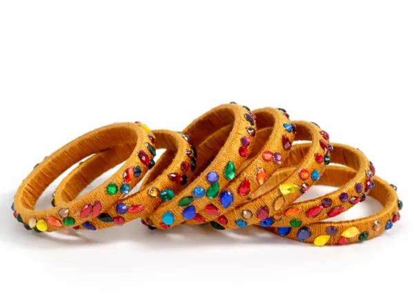 Yellow_Cotton_Thread_Bangles_For_Women