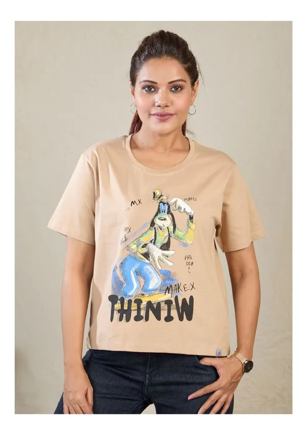 Women'S_Beige_Graphic_Print_T-Shirt
