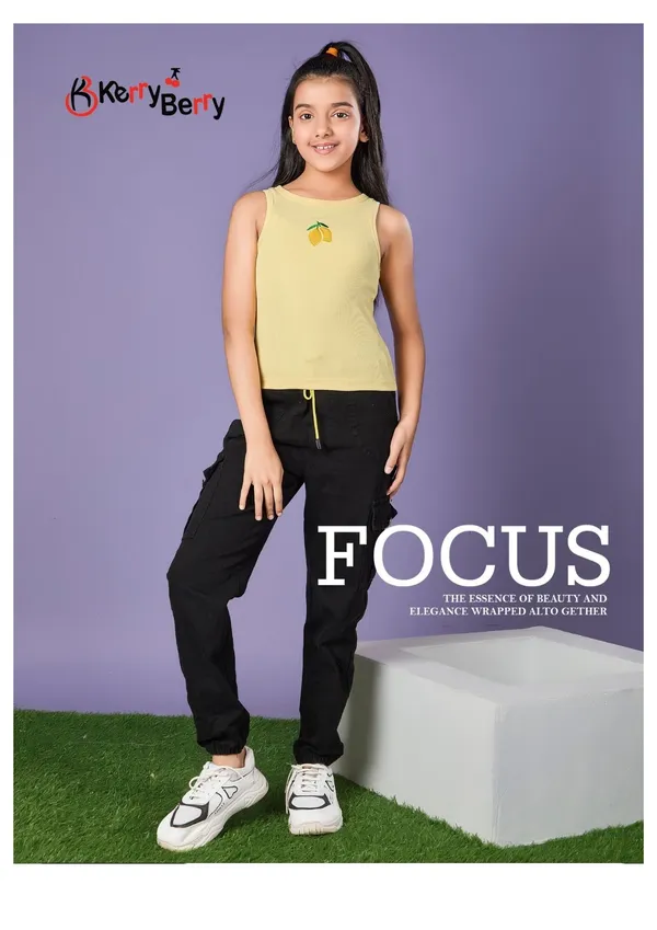 Kherryberry_Girls_Yellow_Sleeveless_Top_&_Black_Track_Pants_Set