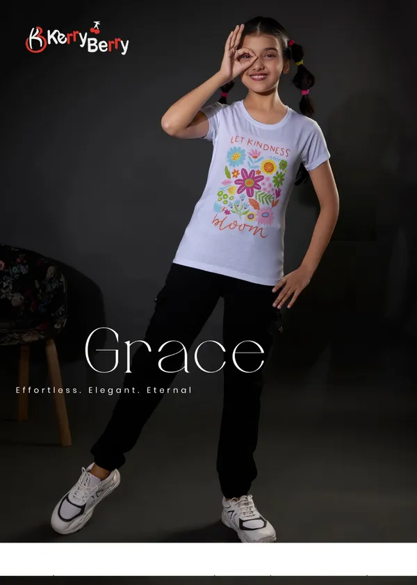 Girls_White_Floral_Glow-In-The-Dark_T-Shirt_-_Let_Kindness_Bloom