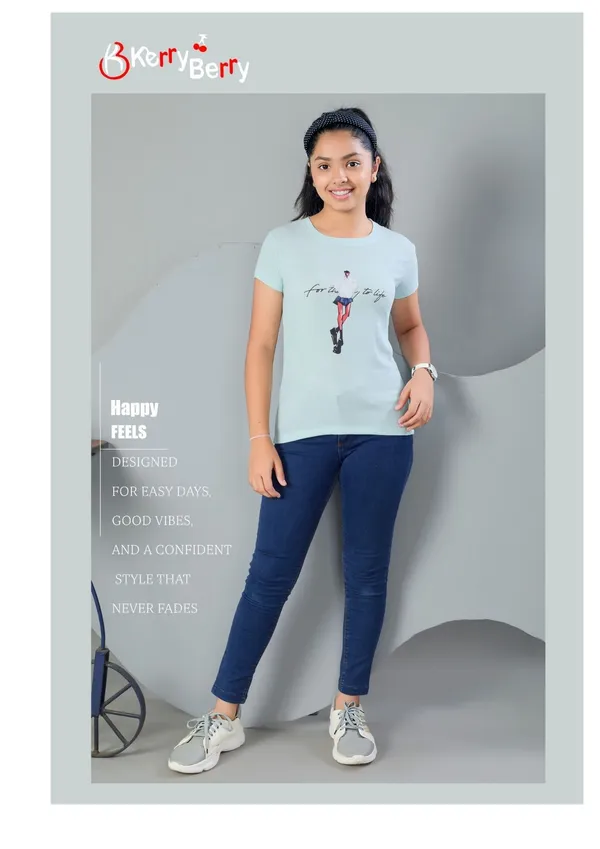 Women'S_Casual_Light_Blue_Graphic_T-Shirt
