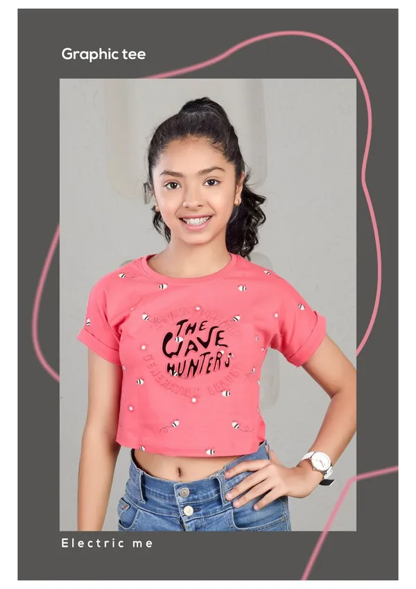 Girls_Pink_Graphic_T-Shirt_-_'The_Cave_Hunters'_Print_With_Embellishments