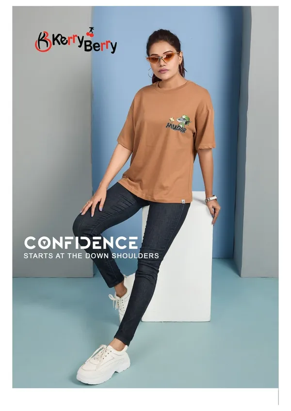 Oversized_Brown_Graphic_T-Shirt_With_'Mugor'_Cartoon_Print