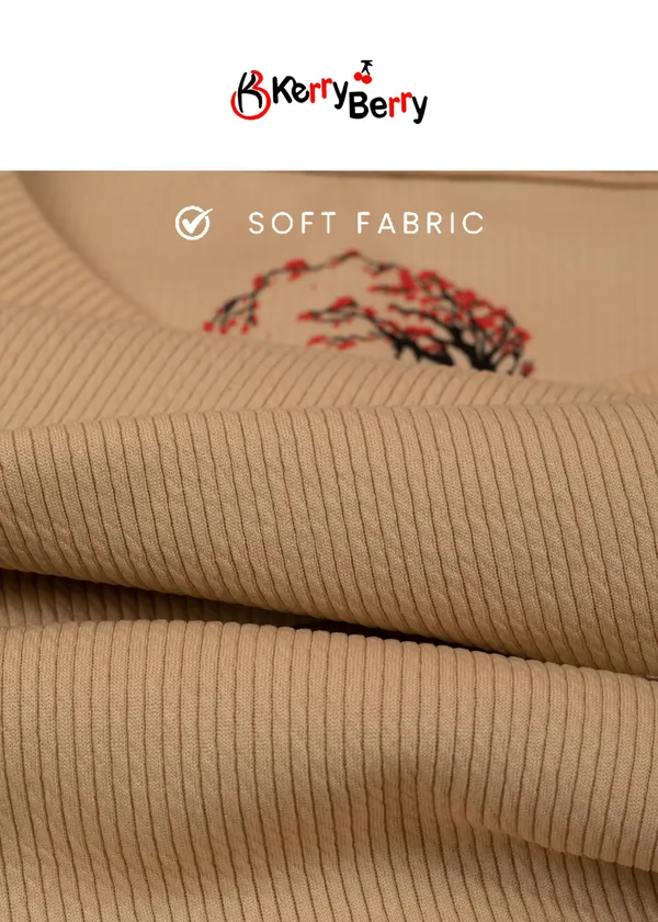 Girls_Beige_Graphic_Printed_T-Shirt_With_Braided_Hairstyle_Design