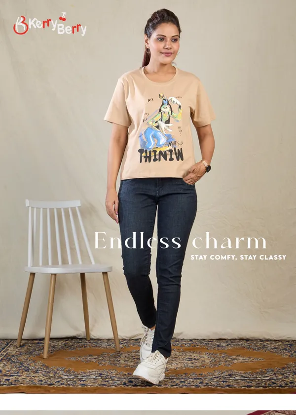 Women'S_Beige_Graphic_Print_T-Shirt