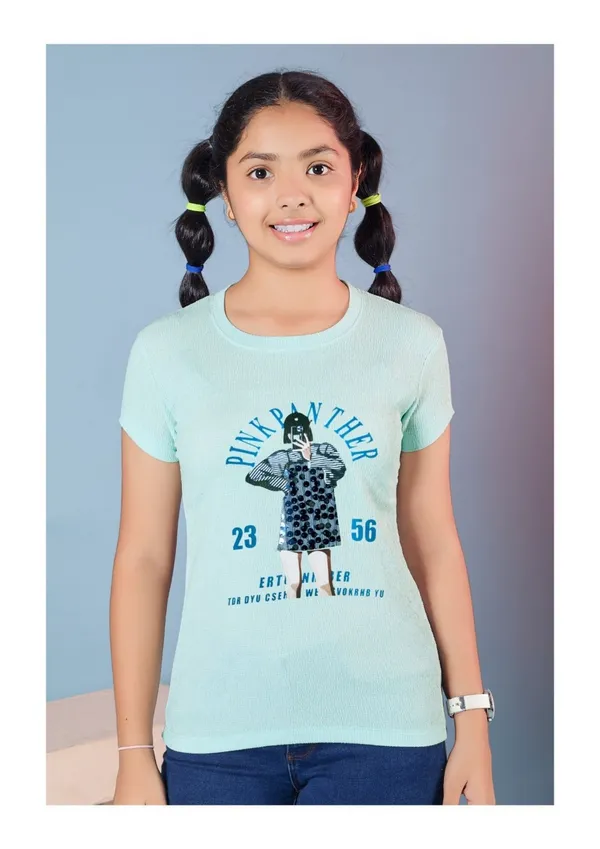 Pink_Panther_Graphic_Print_Girls_T-Shirt