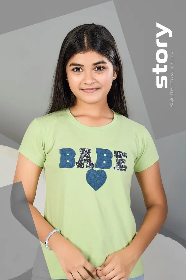 Berry_Berty_Girls'_Babe_Graphic_T-Shirt