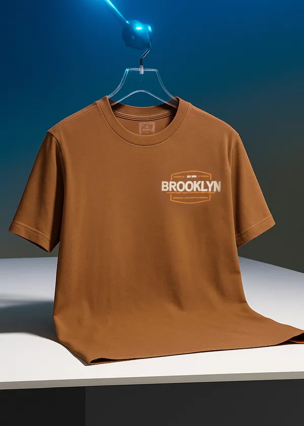 Brooklyn_Graphic_Print_Oversized_T-Shirt_For_Women_-_Brown