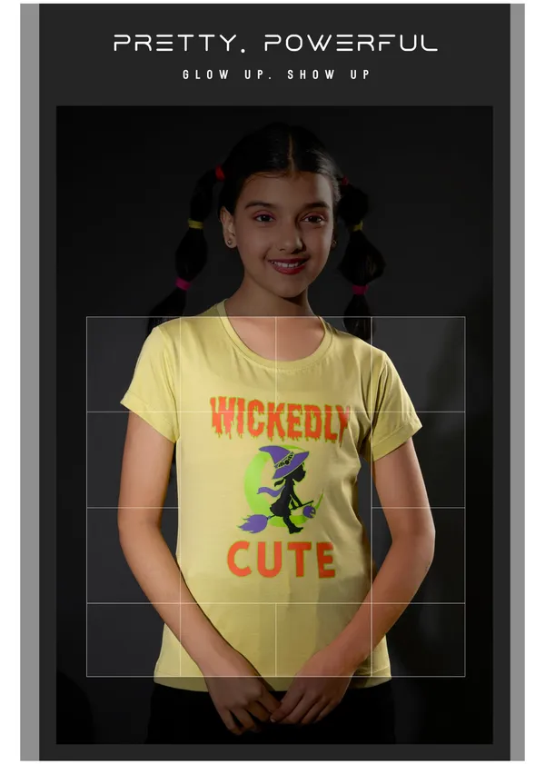 Wickedly_Cute_Girls'_Graphic_T-Shirt_-_Yellow