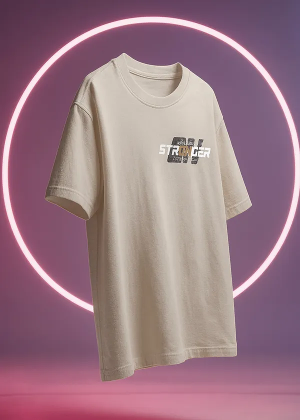 Bkroyberry_Oversized_Graphic_T-Shirt_-_Beige_With_Black_Pants_Combo