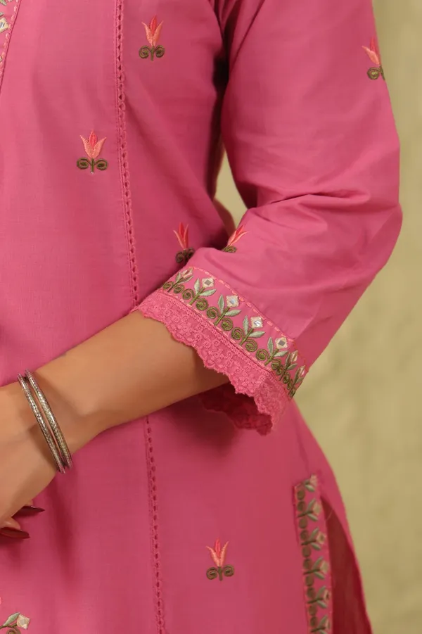 Blush_Pink_Mirror-Work_Kurti_Set