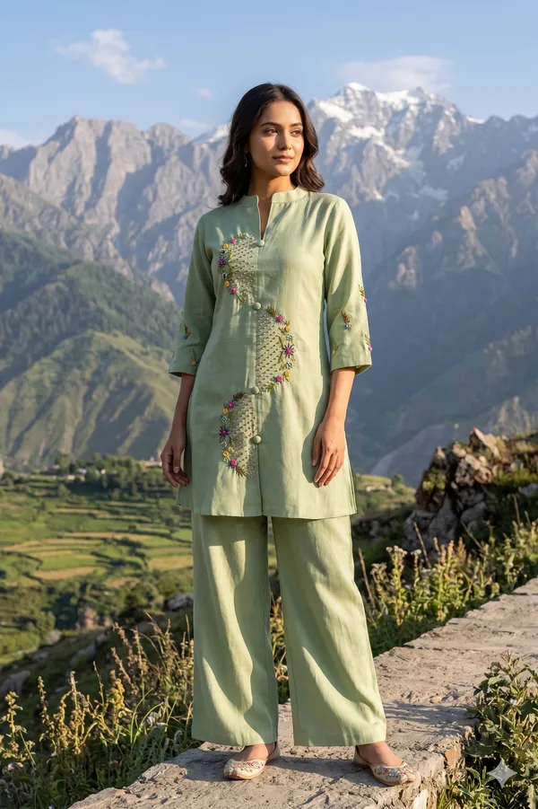 Pistachio_Green_Floral_Embroidered_Co-Ord_Set_for_Women_&_Girls