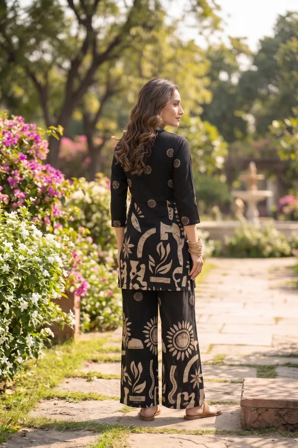 The_Midnight_Motif_Black_&_Beige_Geometric_Block_Print_Co-Ord_Set_for_Girls_&_Women.