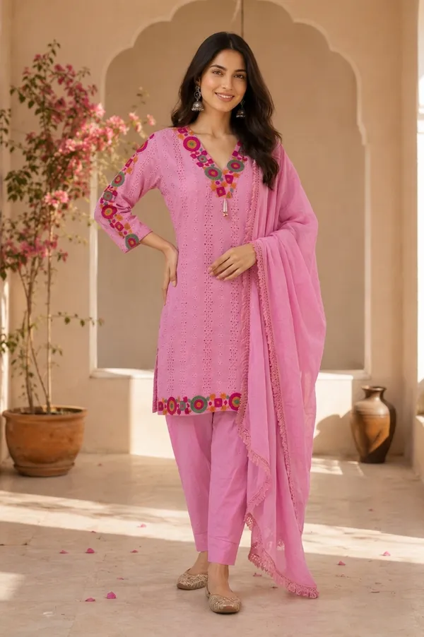 Pink_Embroidered_Farshi_Salwar_Set_with_Dupatta_for_Women_&_Girls