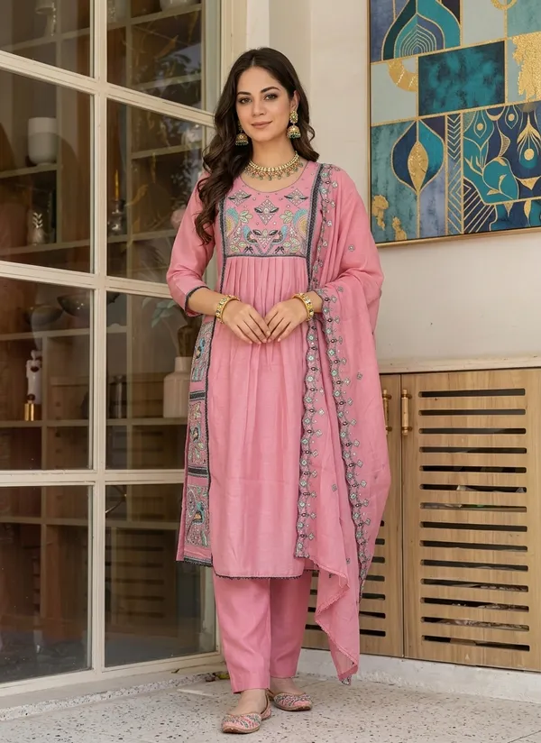 Soft_Pink_Embroidered_Yoke_A_Line_Set_with_Dupatta_for_Women_&_Girls.