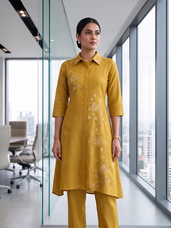 Mustard_Embroidered_Co-Ord_Set_for_Women_&_Girls