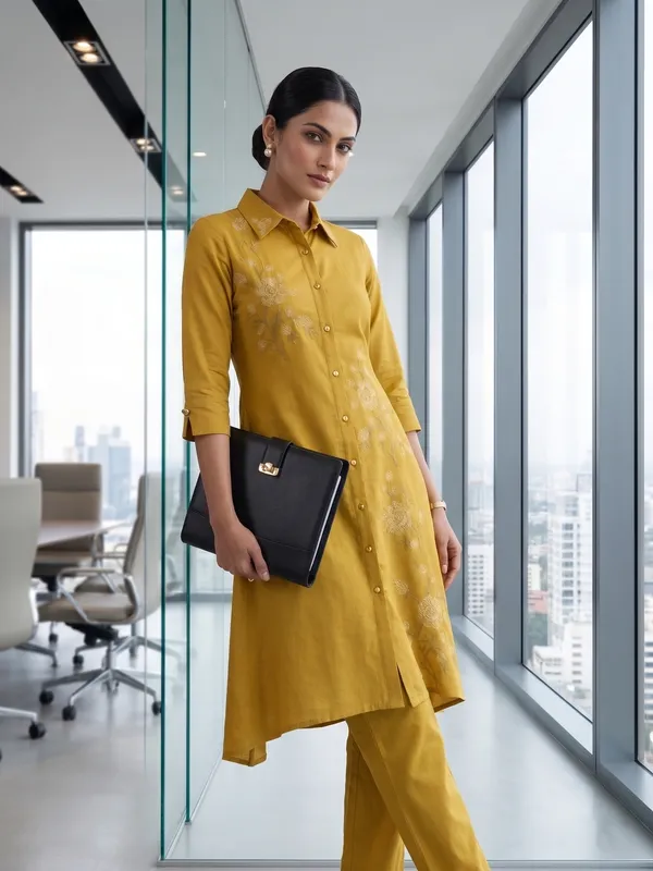 Mustard_Embroidered_Co-Ord_Set_for_Women_&_Girls