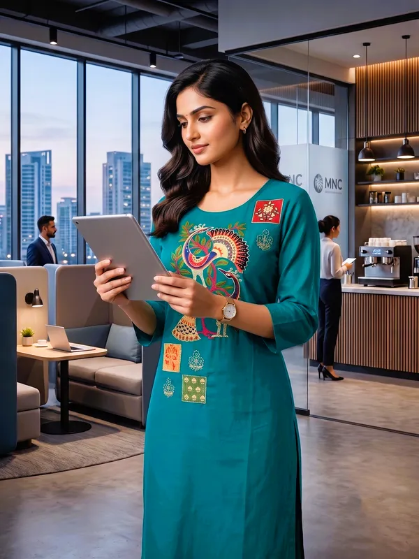 Emerald_Green_Embroidered_Peacock_Co-Ord_Set_for_Women_&_Girls.