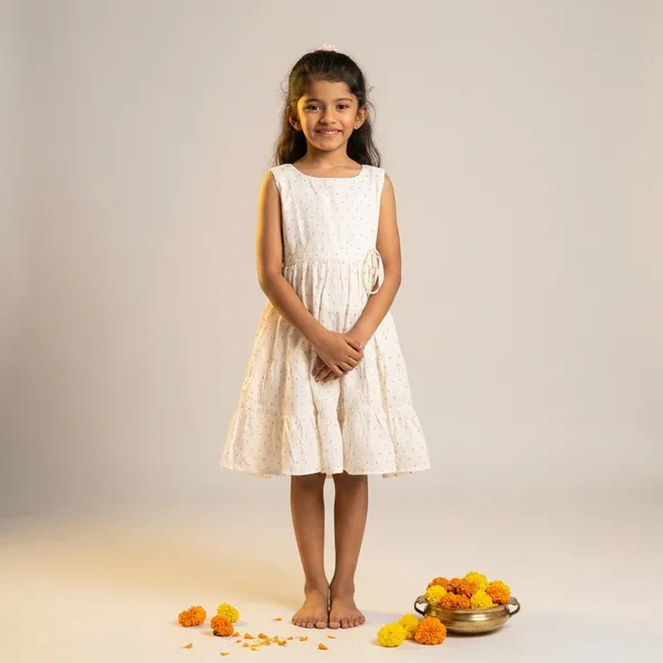 Half_White_Woven_Cotton_Sleeveless_Frock