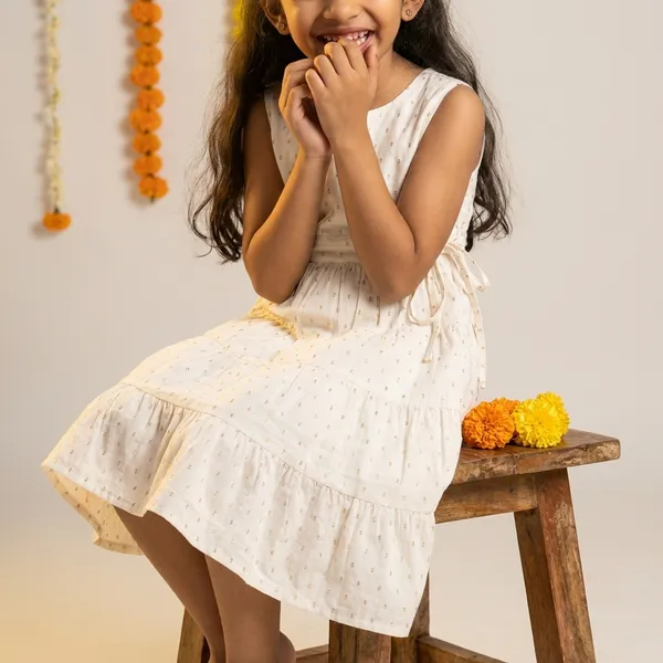 Half_White_Woven_Cotton_Sleeveless_Frock