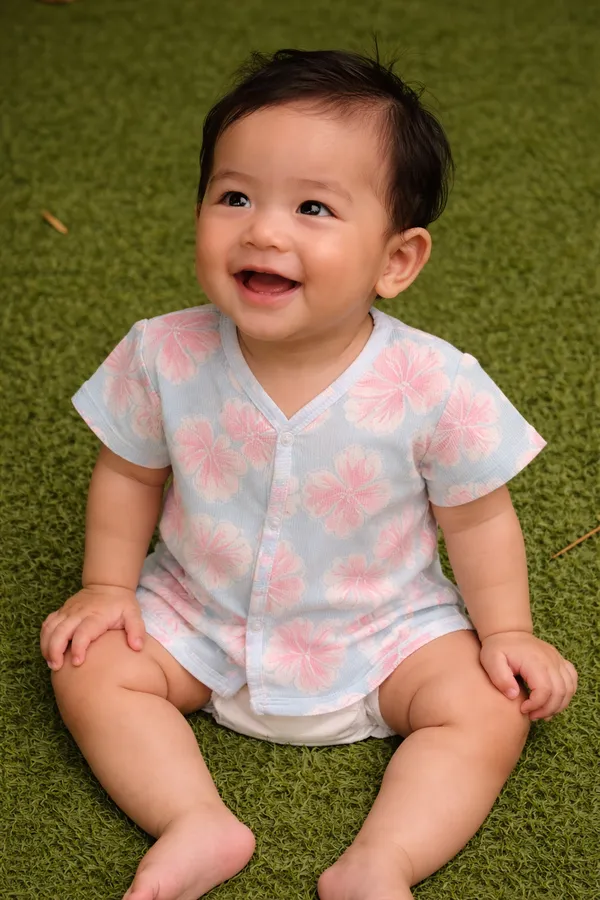 Sky_Blue_Ribbed_Cotton_Front_Open_Jabala_With_Button_Closure