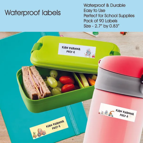 Zooplay_India_Waterproof_Name_Stickers,_Pack_of_90_Personalized_Stickers_for_School,_Bottles,_Lunchboxes_&_Stationery_�_Durable,_Peel_&_Stick,_Dishwasher_Safe_Tags_(Wild_&_Cute)