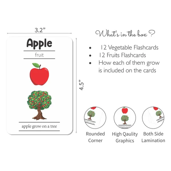 Fruits_And_Vegetables_Flashcards