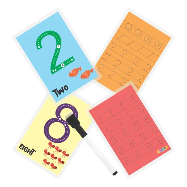 Numbers_Rewritable_Flashcards_Tracing_Mats