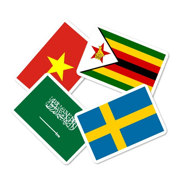 Flag_1_And_Flag_2_Combo_Flashcards