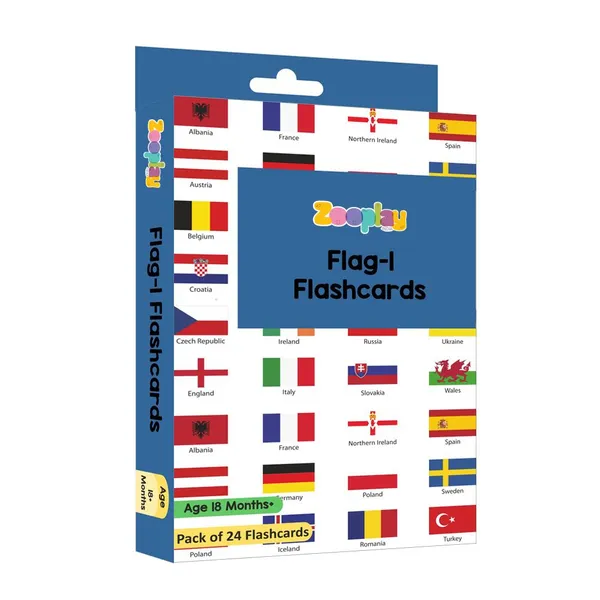 Flags_Part_1_Flashcards_Pack_Of_24