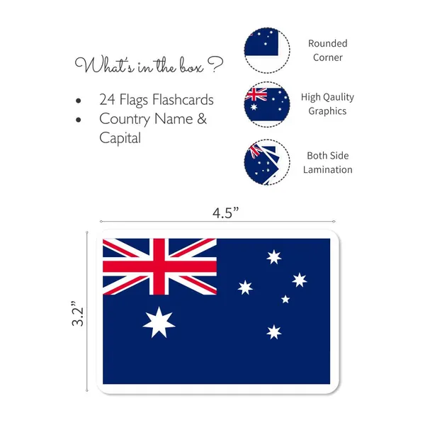 Flags_Part_1_Flashcards_Pack_Of_24