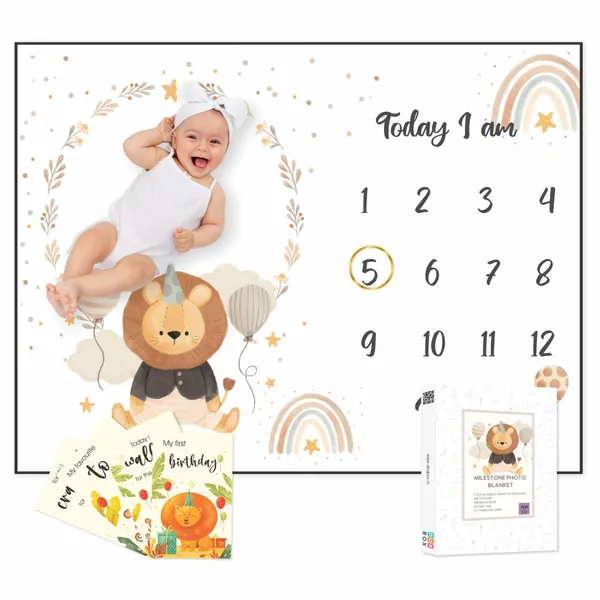 Baby_Milestone_Blanket_Lion