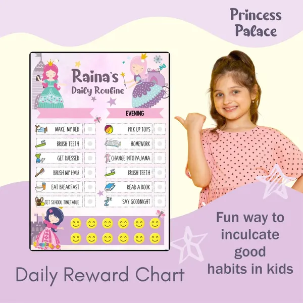 Daily_Reward_Chart_Personalised_Princess_Palace