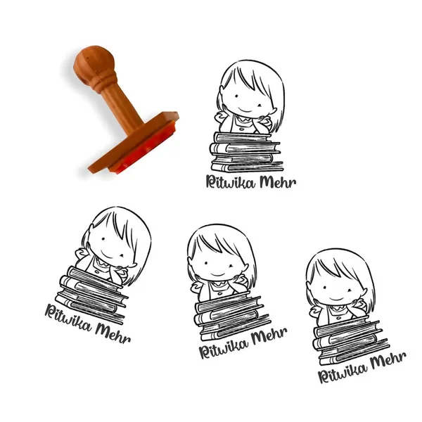 Book_Stamp_Little_Miss_Bookworm