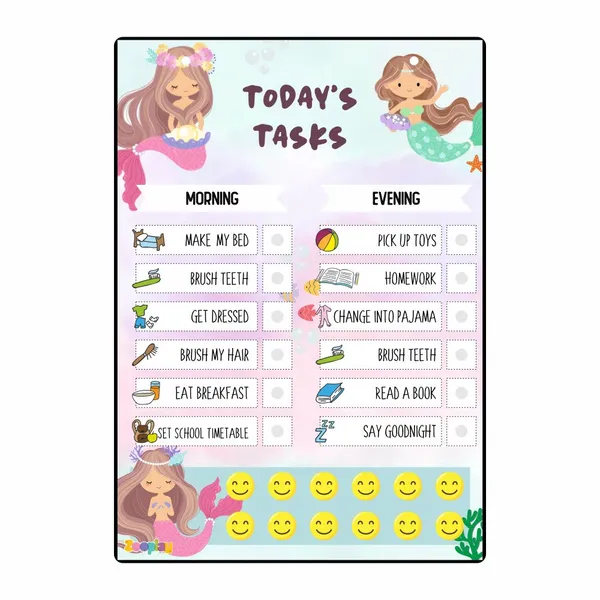 Daily_Responsibility_Chart_Mermaid_Cove