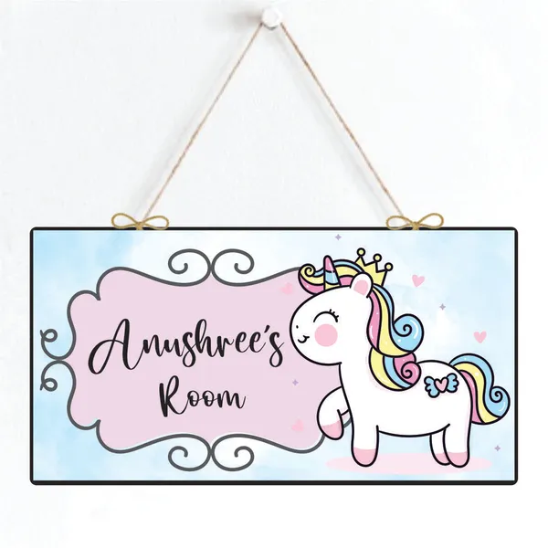 Personalised_Door_Sign_Unicorn_Sparkle