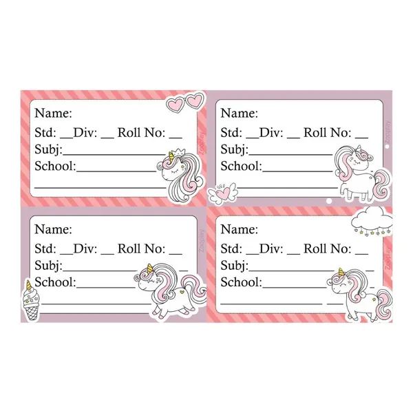Kids_Book_Labels_Unicorn_Set_Of_36