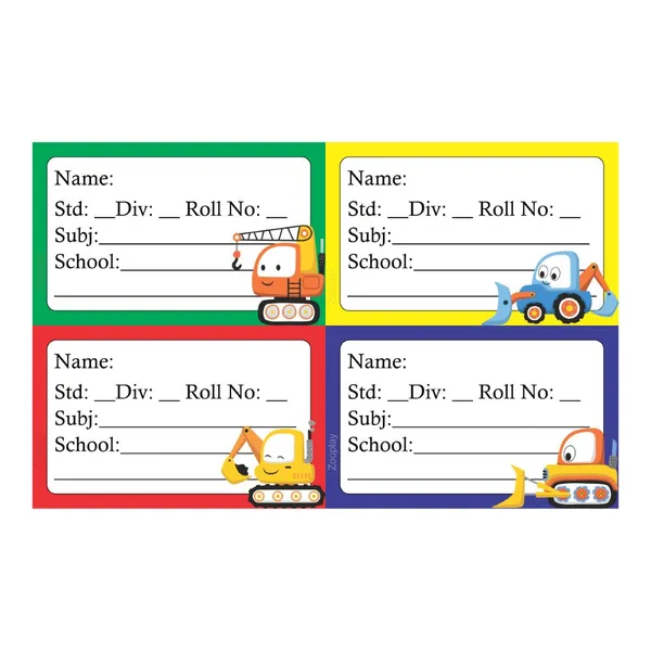 Kids_Book_Labels_Construction_Vehicle_Pack_Of_2